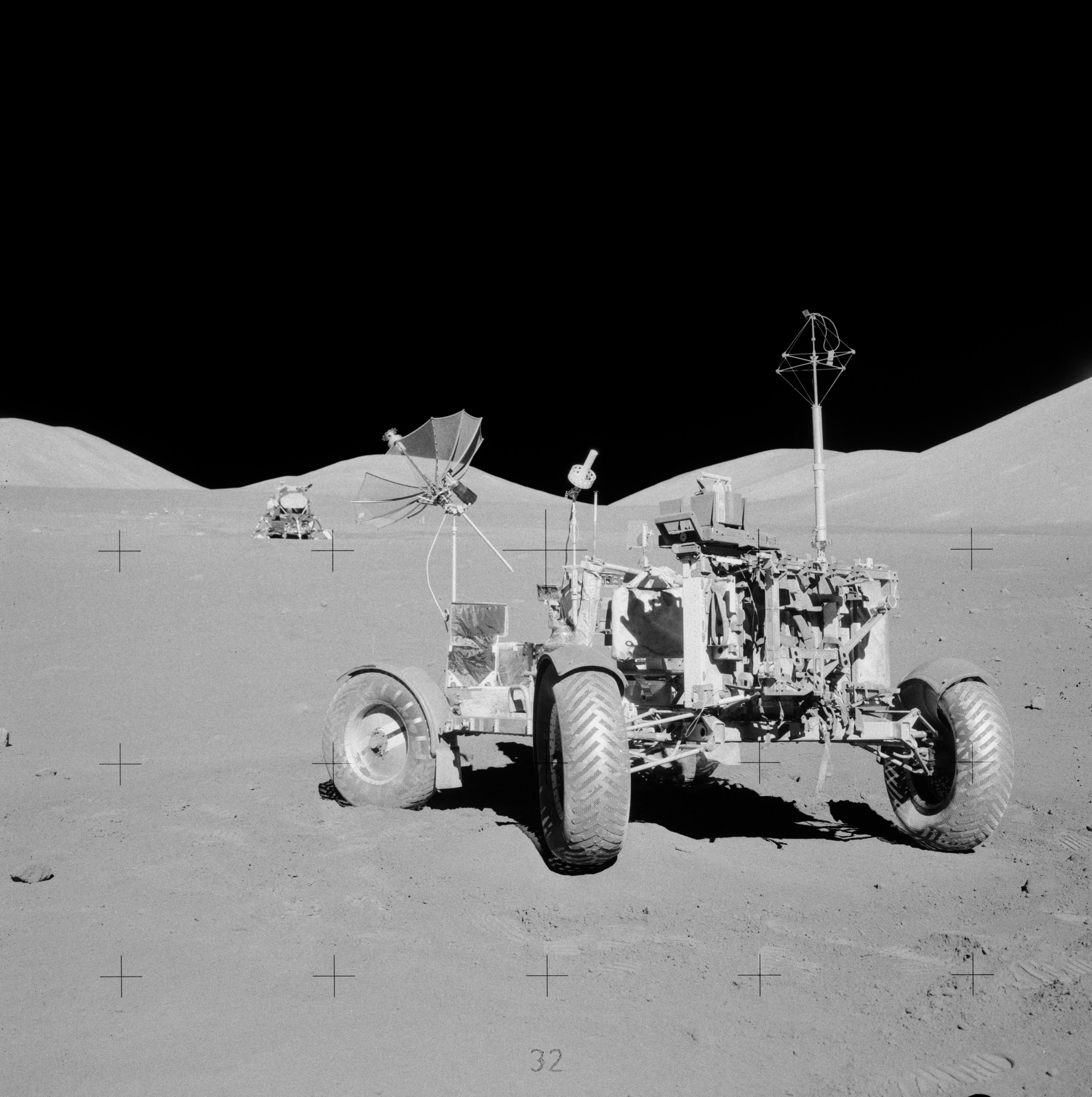 Apollo 17 holdexpedició LRV-ja